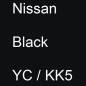 Preview: Nissan, Black, YC / KK5.